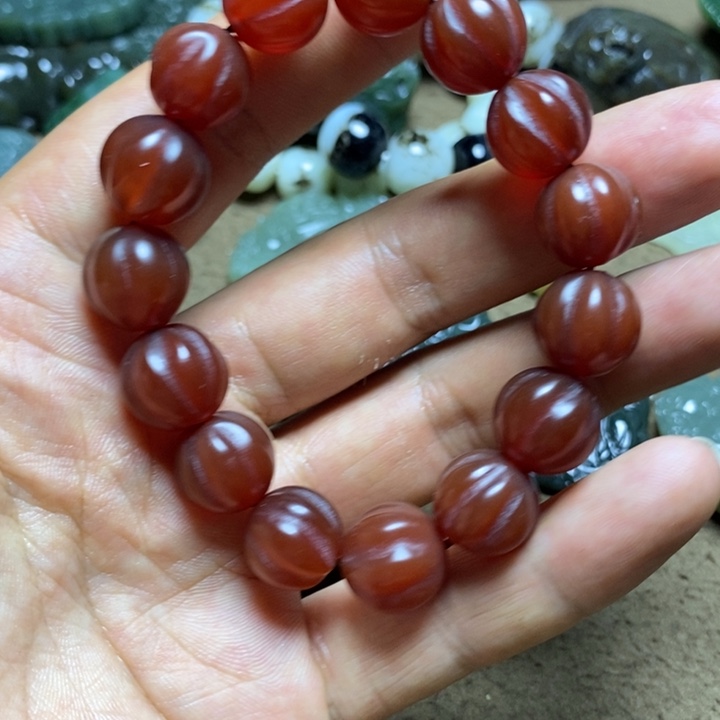 玛瑙/玉髓手链未镶嵌