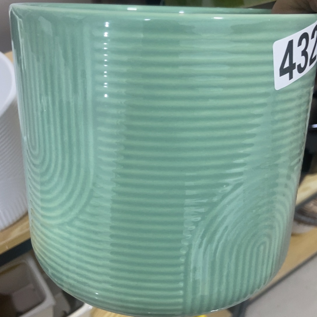 红陶高温陶瓷花盆