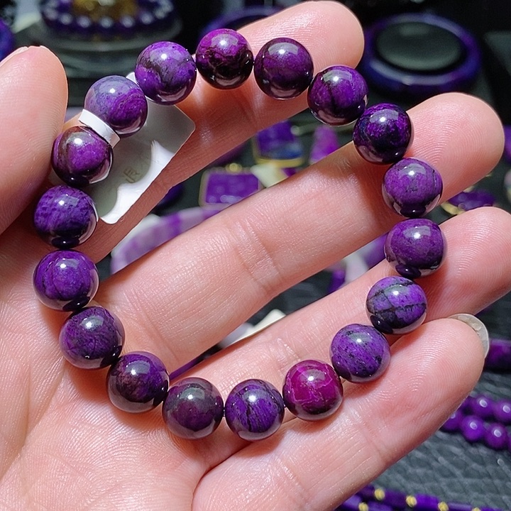 苏纪石（舒俱来）手链未镶嵌鱼***想