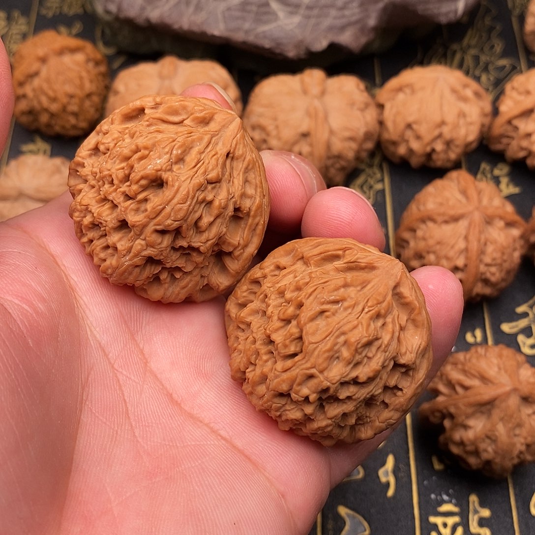 把件文玩核桃南疆石狮子头