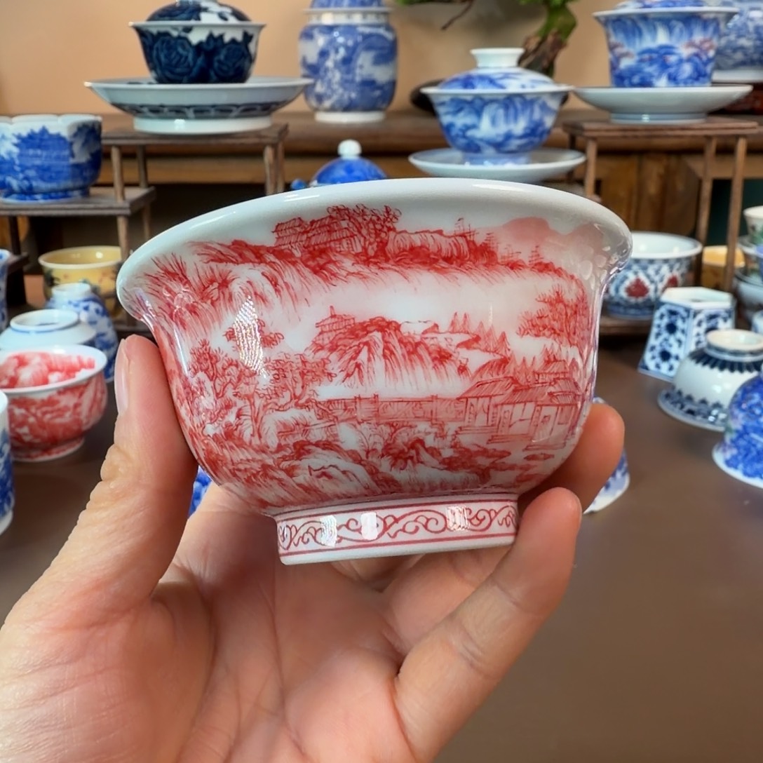 景德镇陶瓷手工手绘