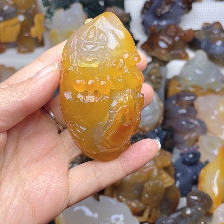 玛瑙/玉髓饰品未镶嵌