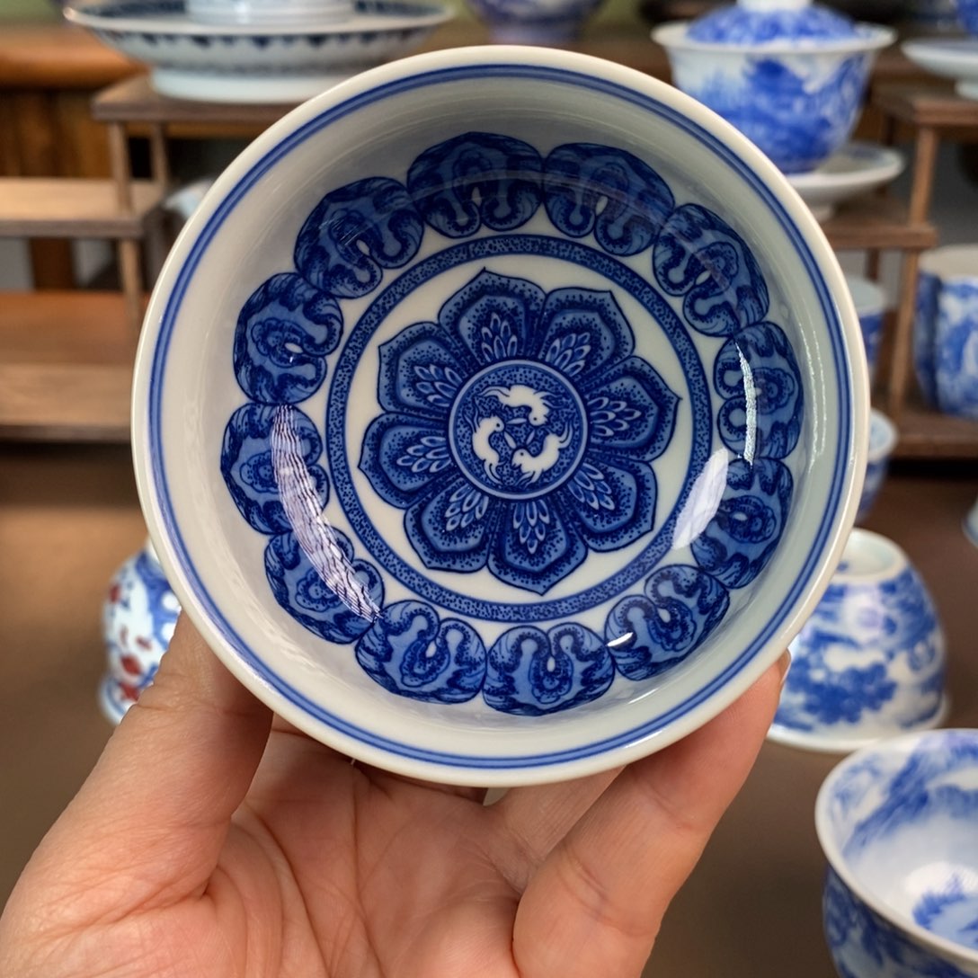 景德镇陶瓷手工手绘