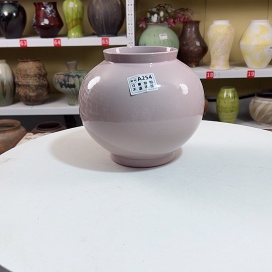 瓶高20口11。陶瓷花瓶摆件。254