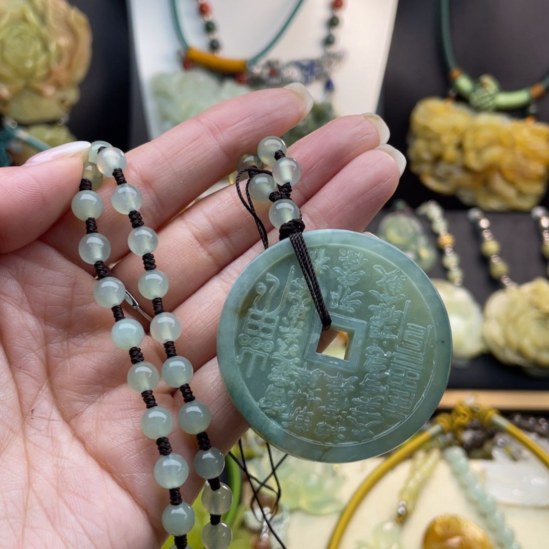 岫玉挂件吊坠未镶嵌