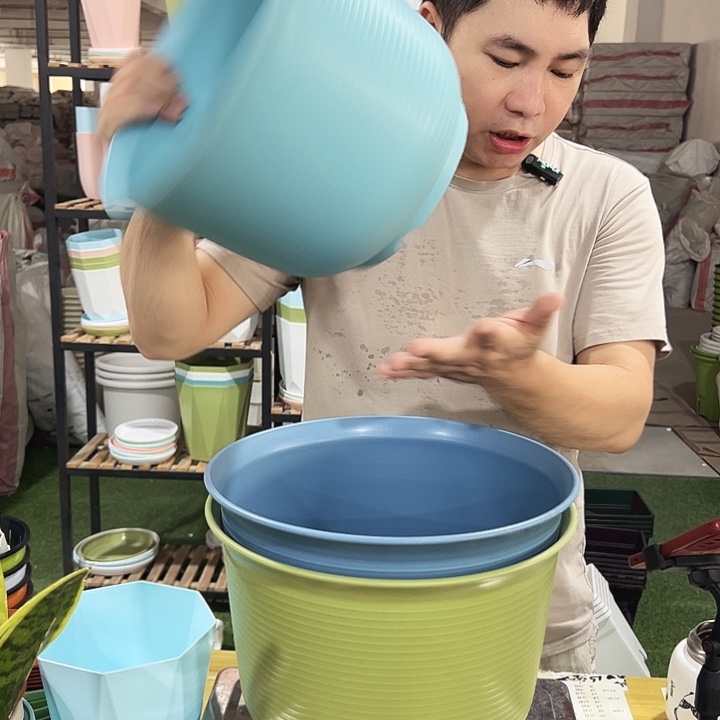 矮陶口30高21混色3个无托