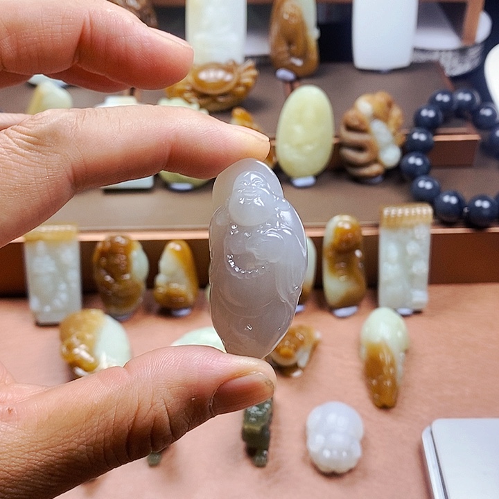 吊坠(不含链)未镶嵌和田玉