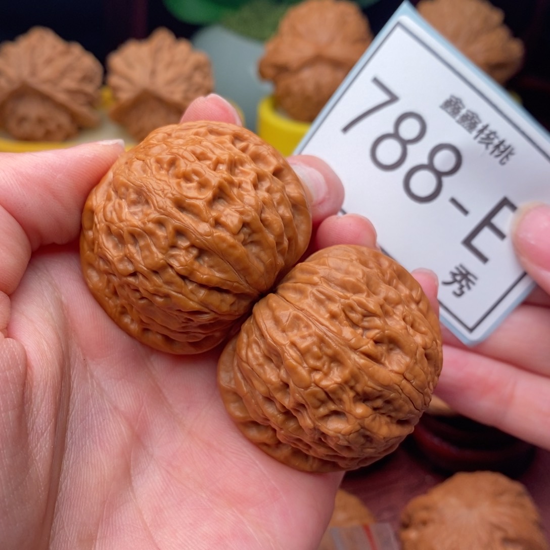 文玩核桃把件铁锤40