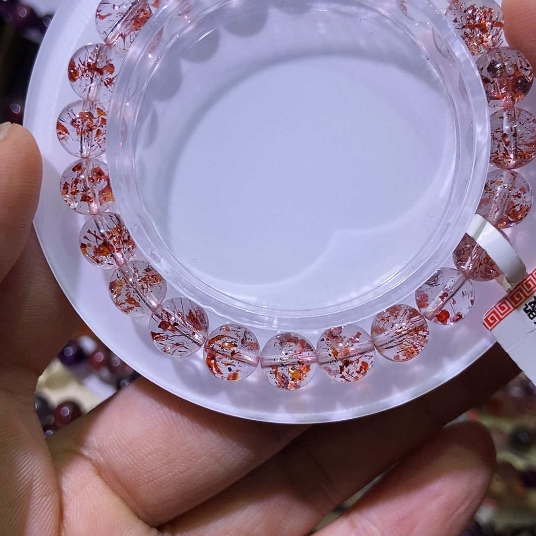 手串未镶嵌水晶金草莓