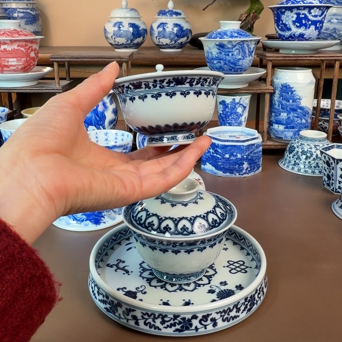 景德镇陶瓷手工手绘