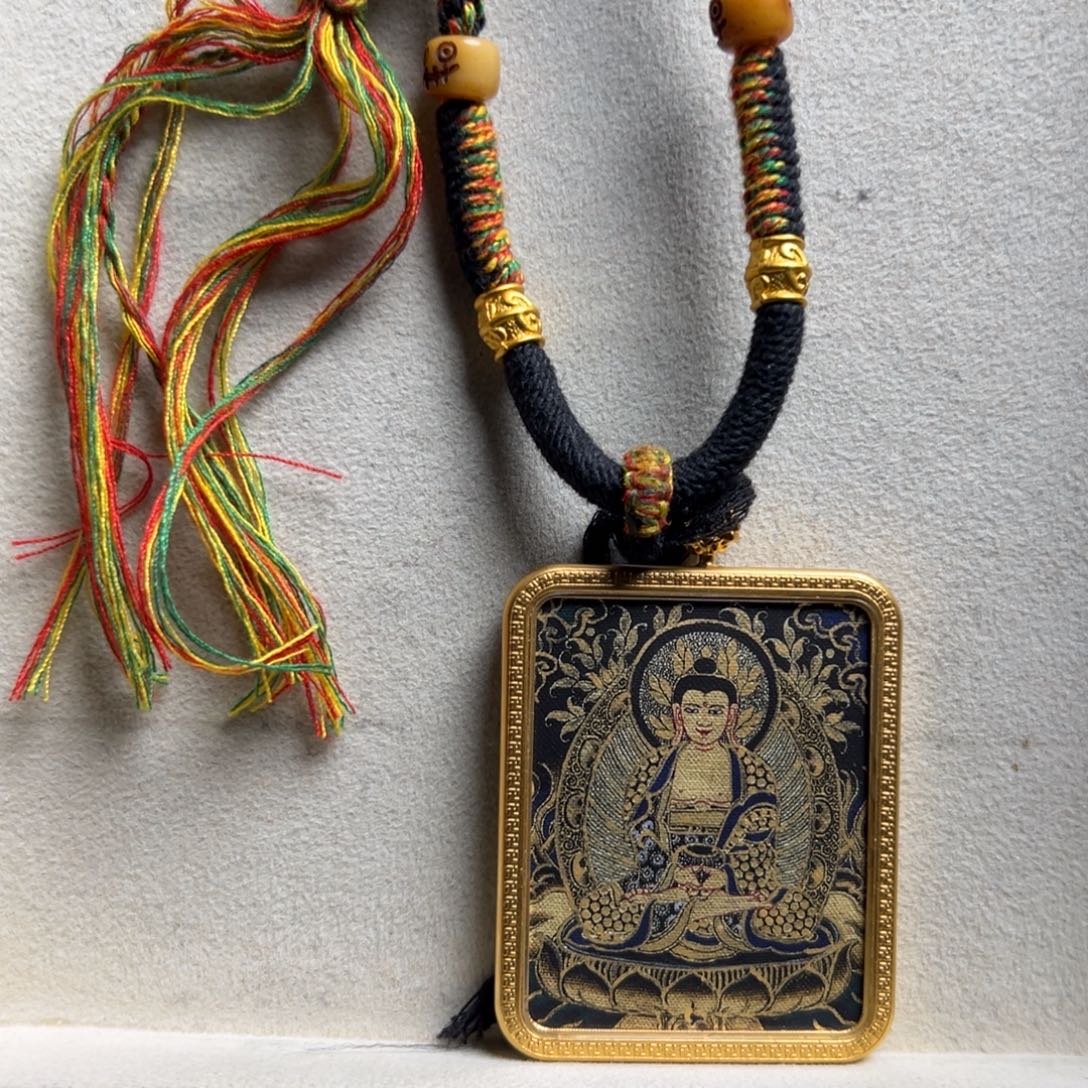 洋***乐吊坠单面定制 阿弥