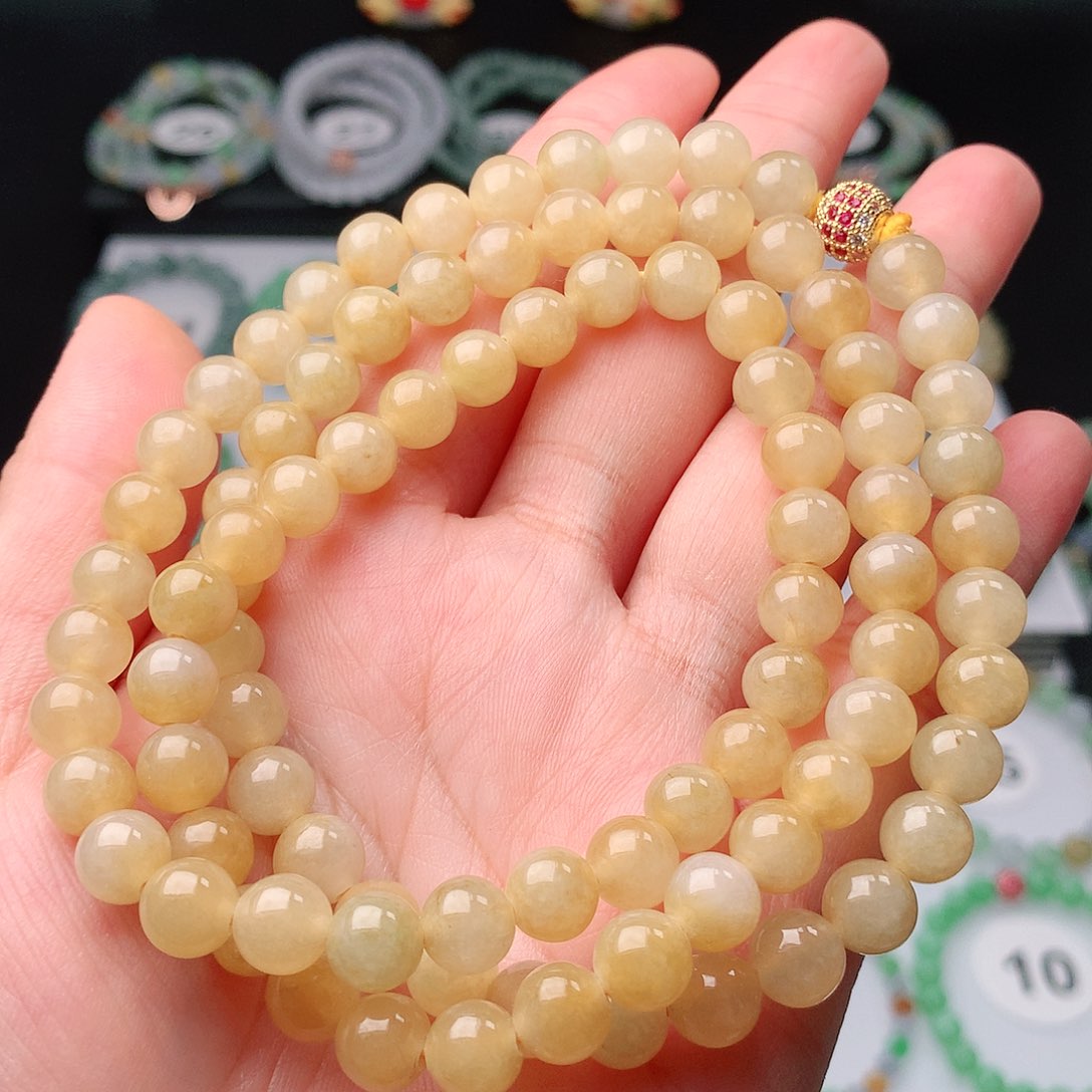 翡翠手串未镶嵌翡翠