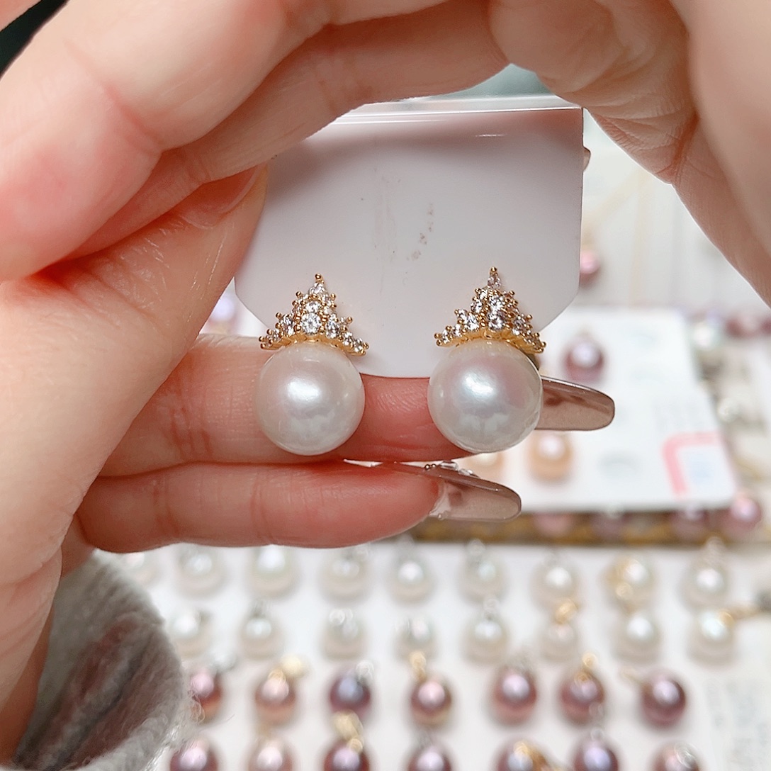 合金淡水珍珠吊坠(赠链)