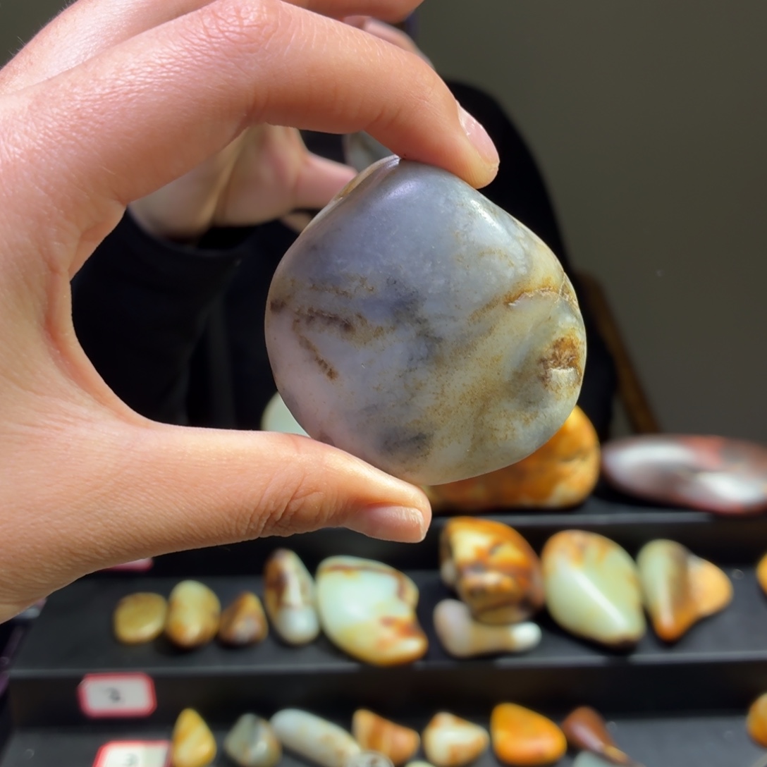 和田玉未镶嵌挂件110.5