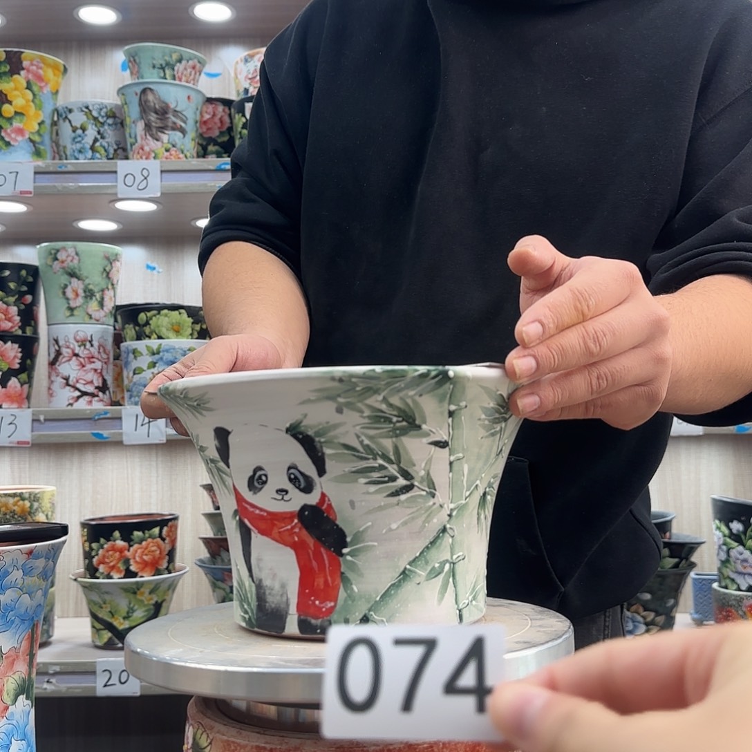 紫砂花盆瑕疵瑕疵074