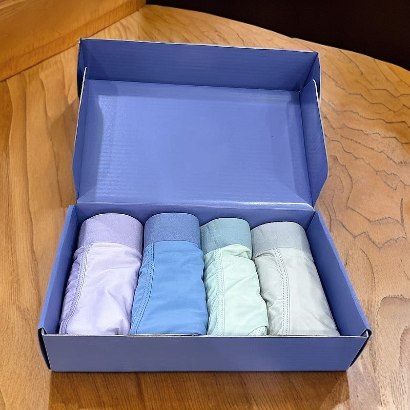 （芬）男士无痕裸感透气短裤