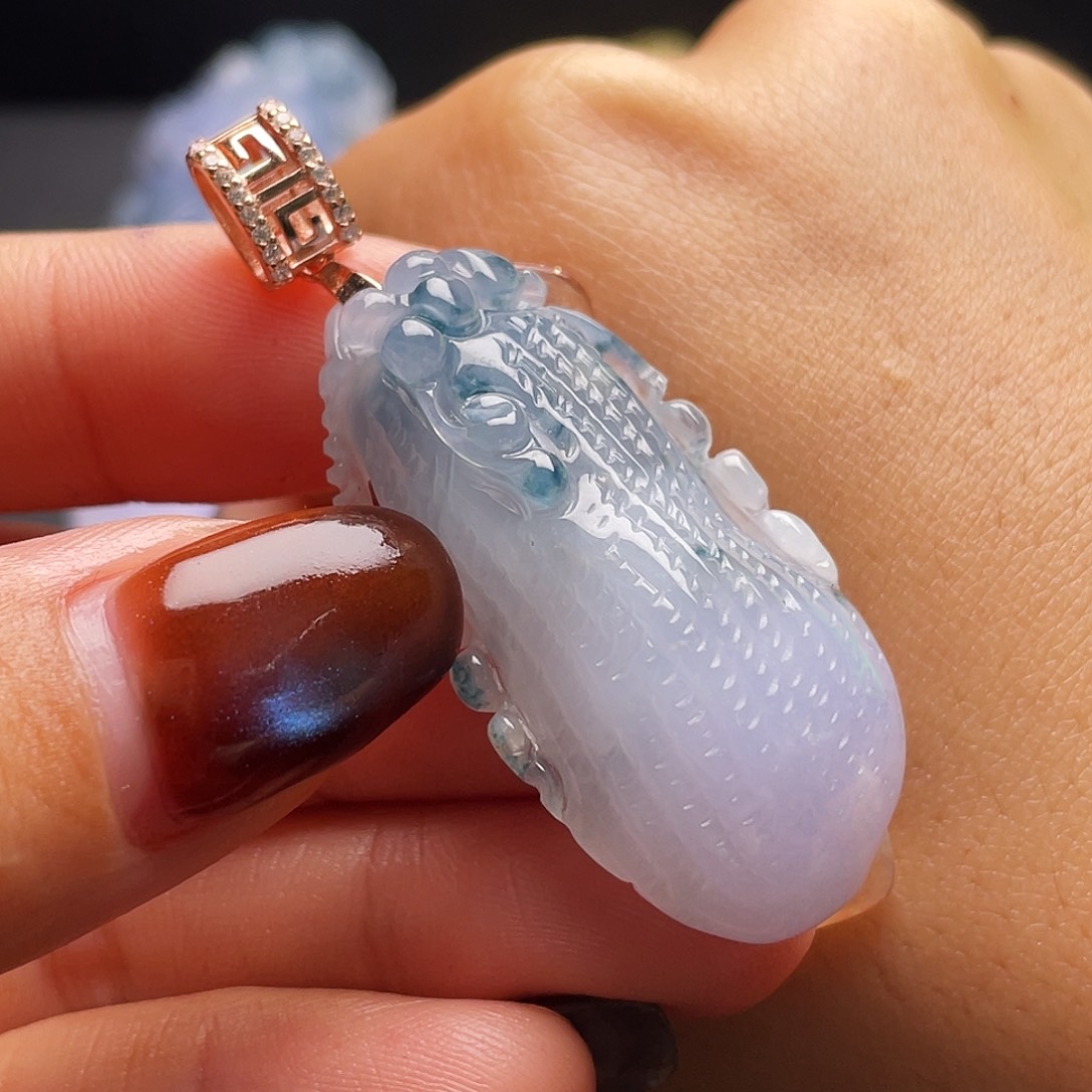 银S925镶嵌定制翡翠曹*镶嵌费