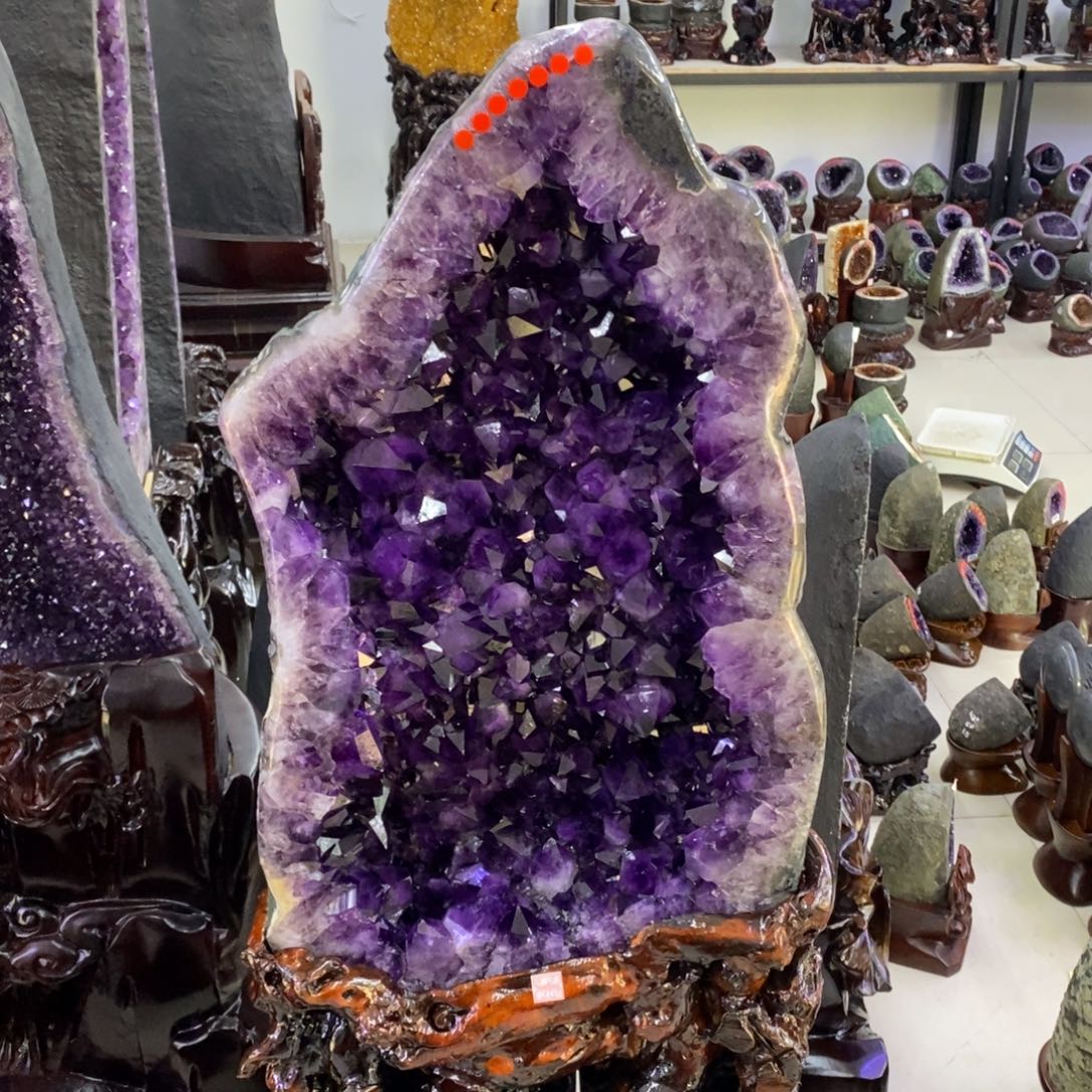 水晶摆件婷未镶嵌