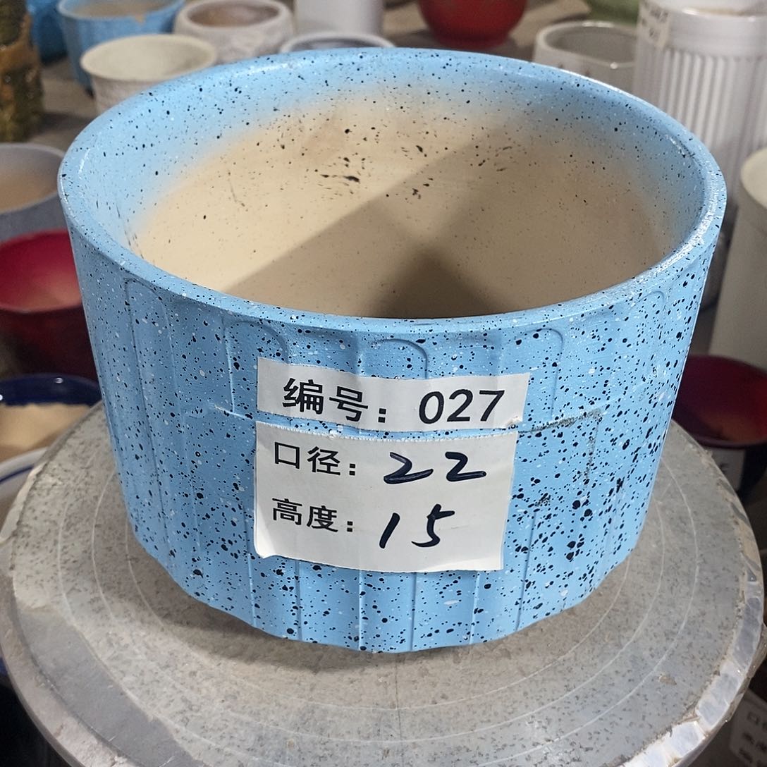 【闪购商品】陶瓷微瑕花盆-027-1个兰