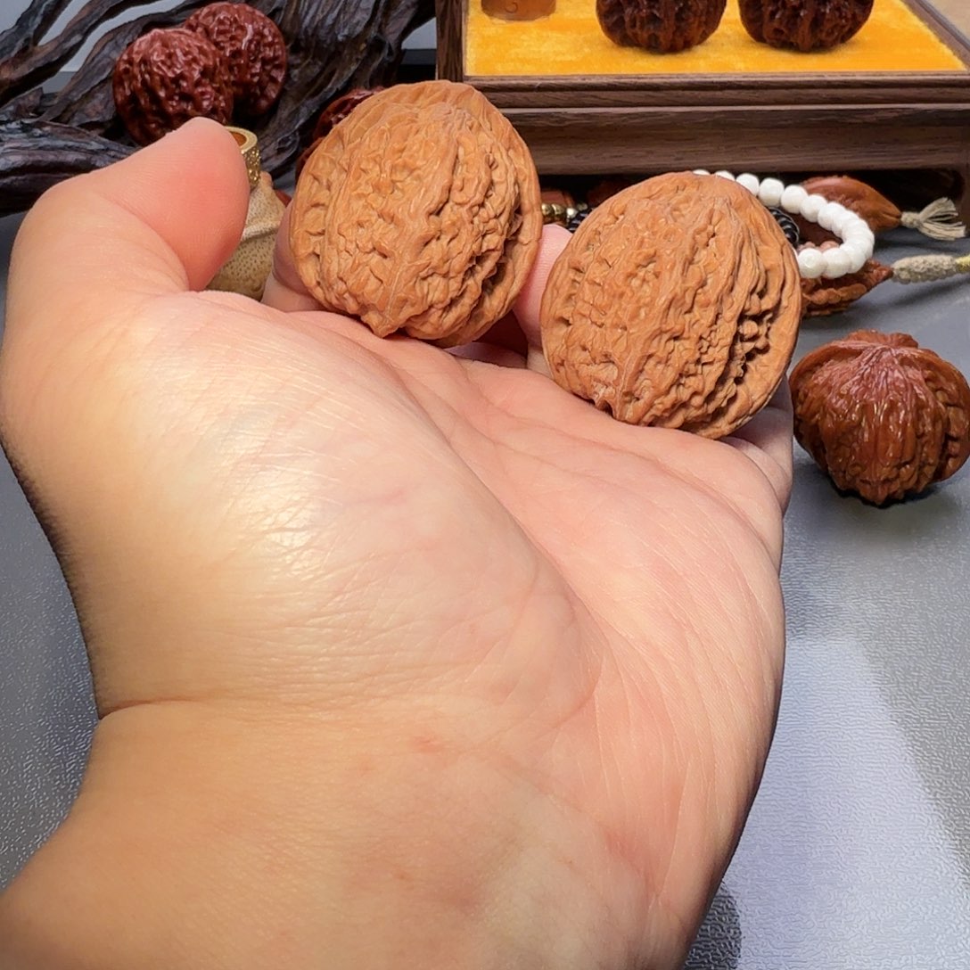 文玩核桃把件39尺寸不打药核老闷
