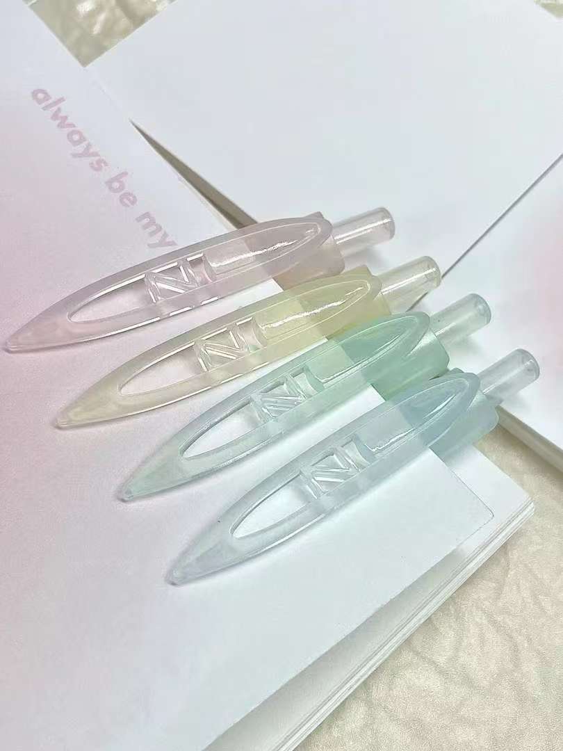 【发6支-黑色体验】【至锦华灯初上st笔头不挑笔杆0.5mm黑色】