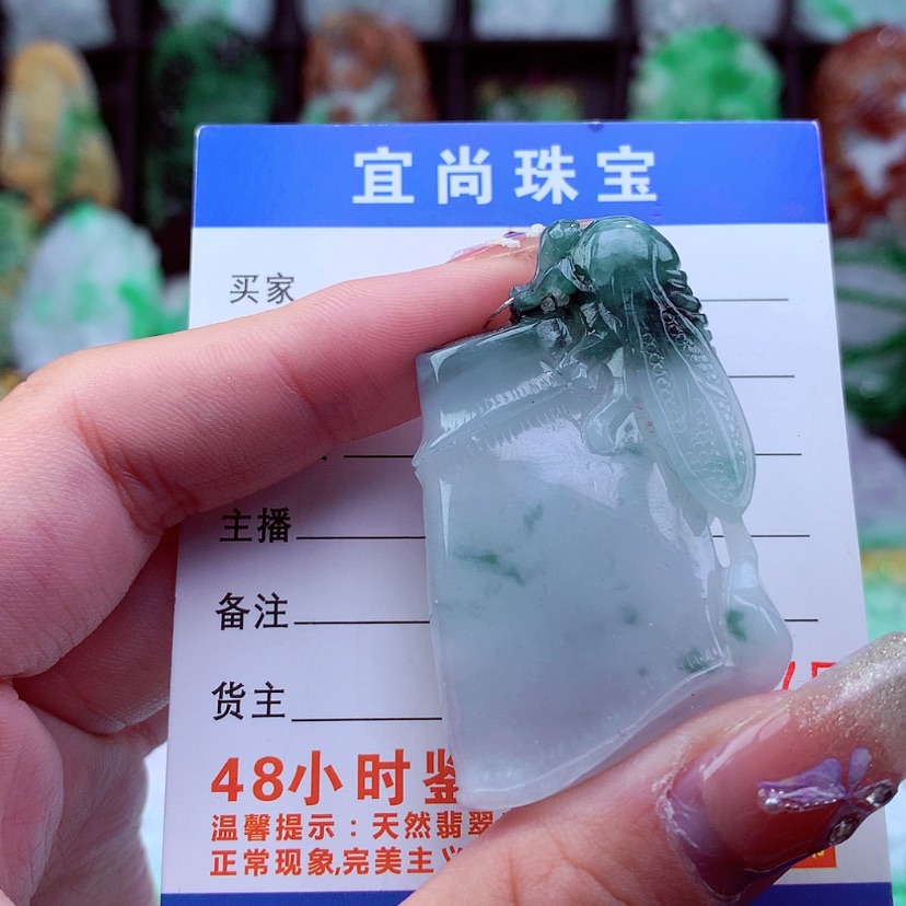 【闪购商品】翡翠颈饰未镶嵌挂件