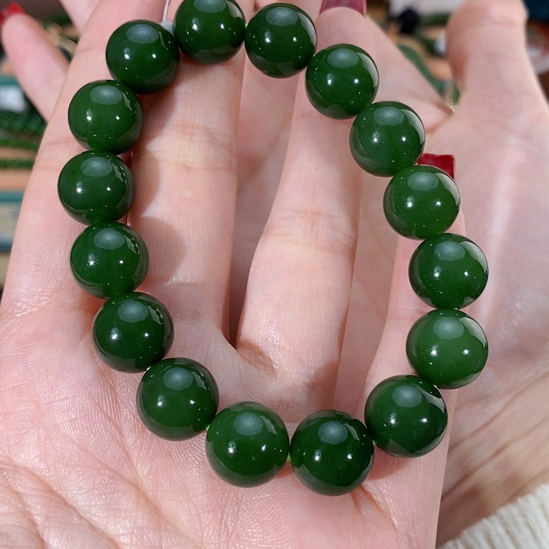 和田玉（碧玉）珠宝首饰未镶嵌