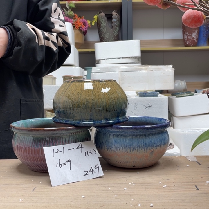 粗陶多肉花盆微瑕4