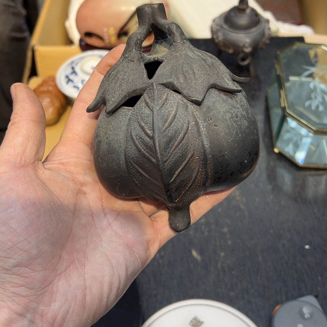 铜中古工艺品摆件