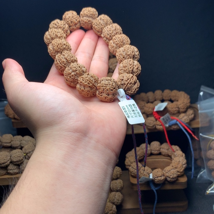 *****吊坠金刚菩提古龙蜂窝梅花双龙精品22mm