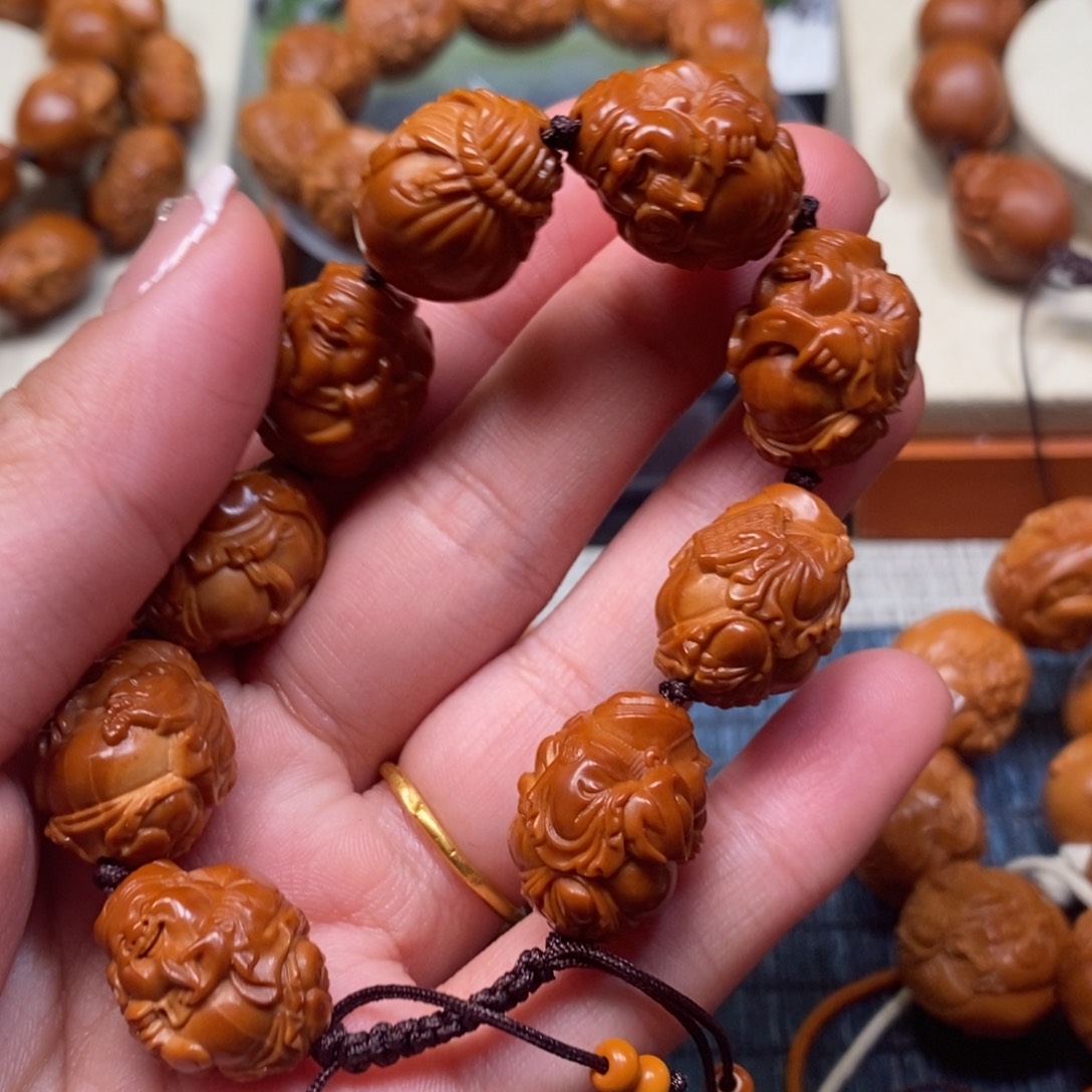 橄榄核手串/手链八方来财，1.6