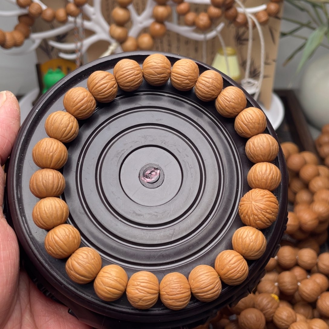 手串桃核土豪12➕手持同尺