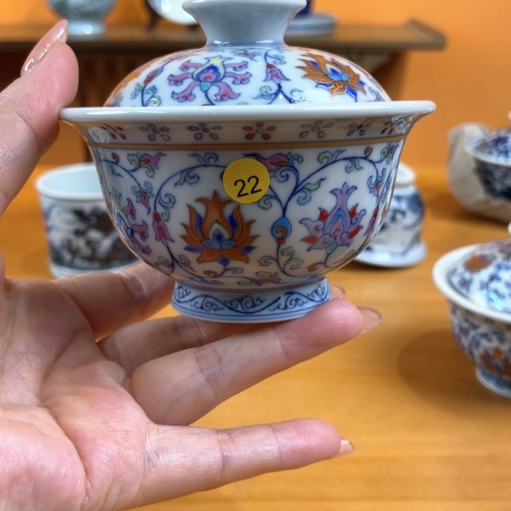 杯子景德镇手绘哈哈哈哈