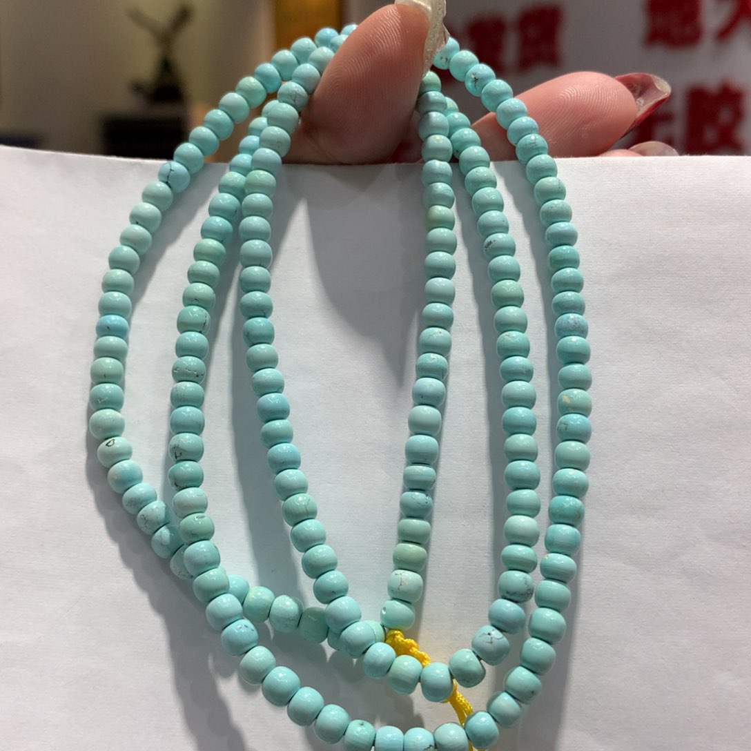 绿松石长链未镶嵌