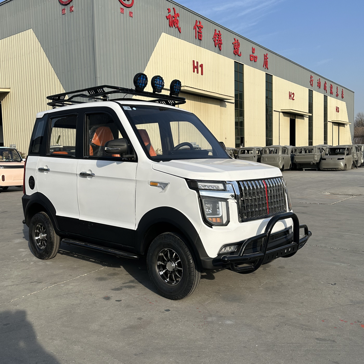 新能源全封闭电动四轮车成人代步车