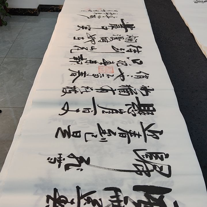 白武坤老师作品一副