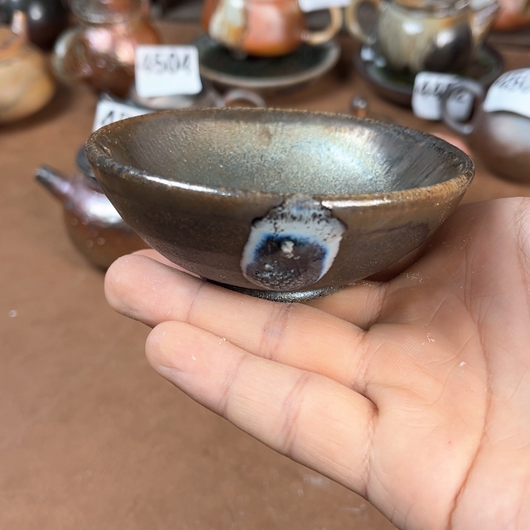 杯柴烧茶器主人杯