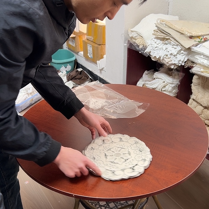 毛绒亚麻棉163-12个