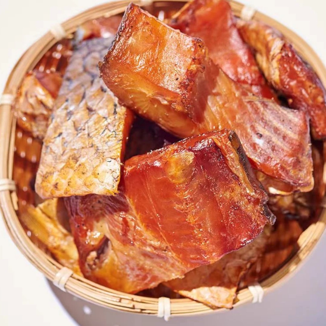 湖南湘西熏干草鱼块