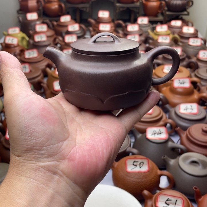 茶壶紫砂微瑕半手工