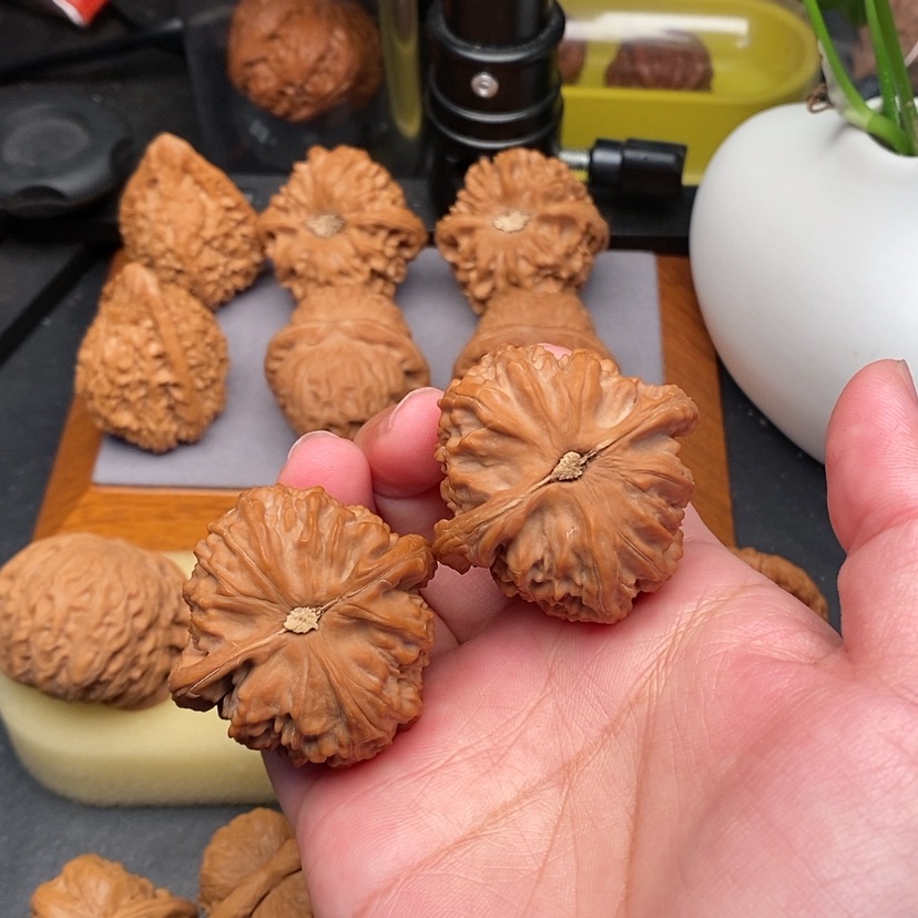 【闪购商品】文玩核桃把件S****n白狮子