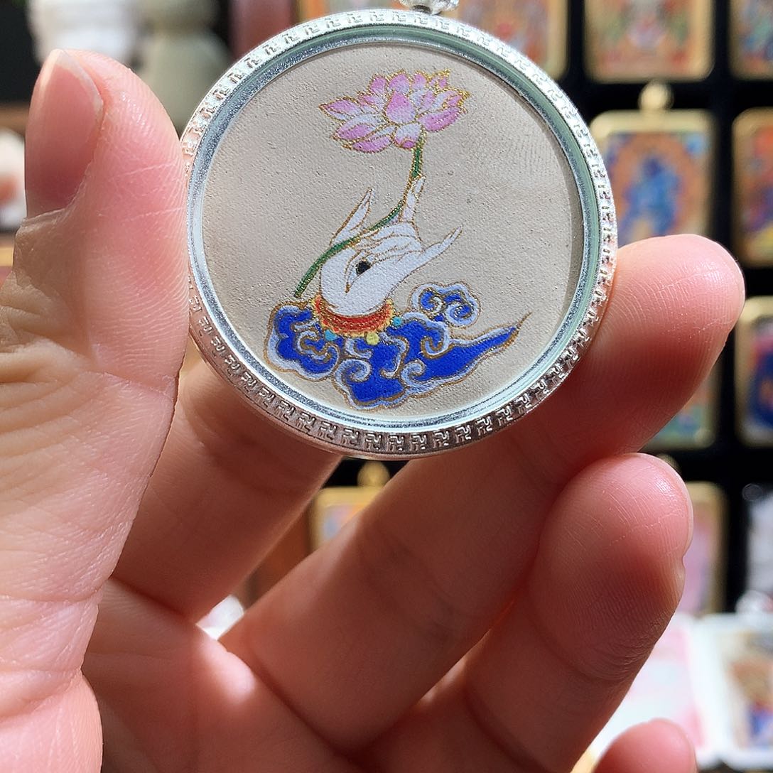 吊坠般若唐卡非遗
