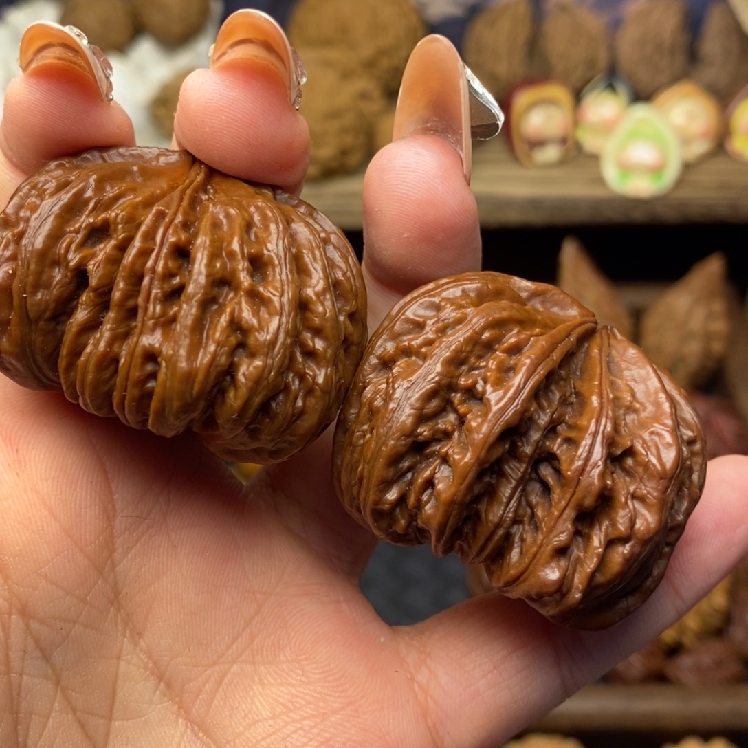 弄***杯吊坠文玩核桃球连43