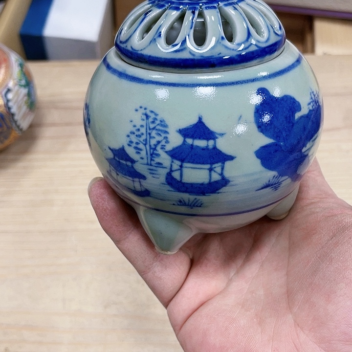 瓷片瓷制作工艺品摆件