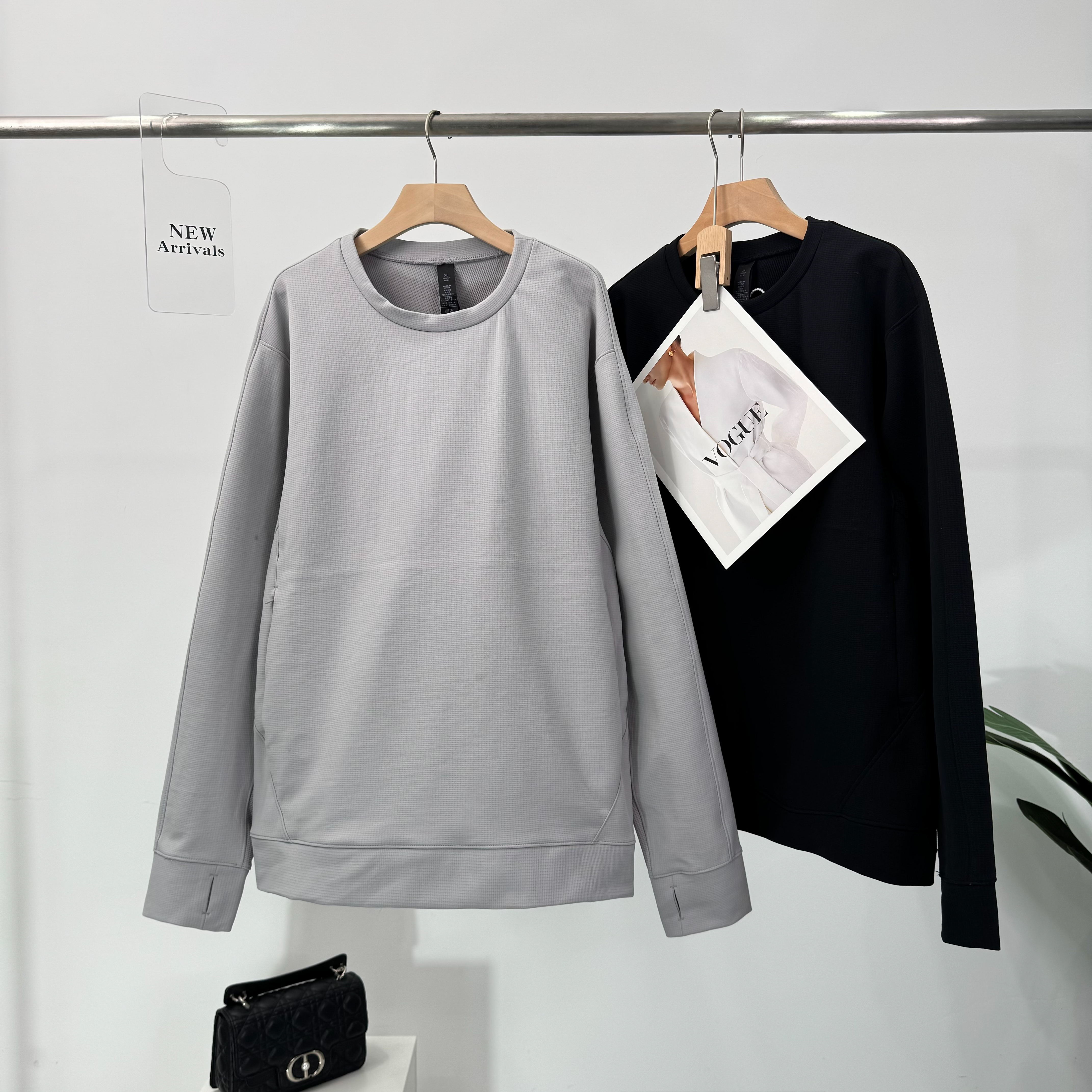 A851出口欧美不缩水圆领潮流春秋显瘦百搭舒适简约休闲宽松卫衣