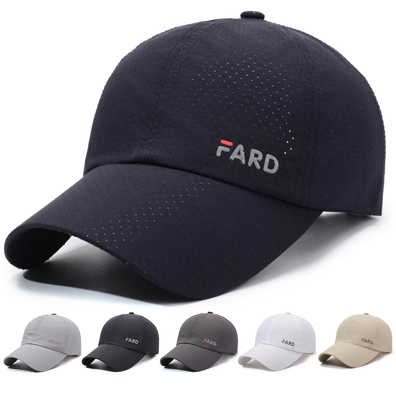 ZOCI品牌专属网眼男女遮阳棒球帽FARD夏季防晒速干户外百搭运动帽