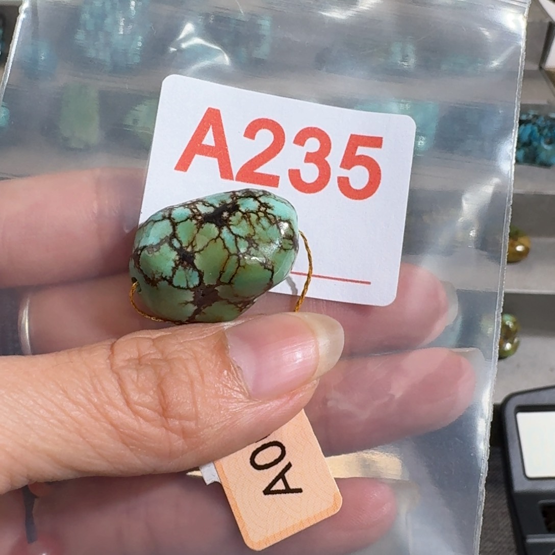 绿松石未镶嵌随型汀*