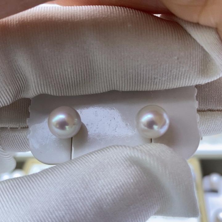 未镶嵌淡水珍珠耳饰