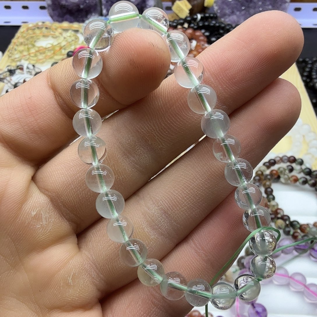 水晶未镶嵌手链天然