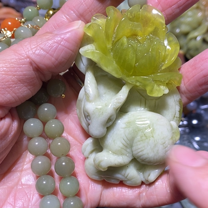 岫玉岫玉吊坠未镶嵌